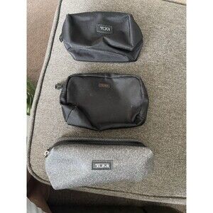 TUMI Lot of 3 Travel Toiletry Kit Dopp Bags. GREAT CONDITION !!! CLEAN !!!